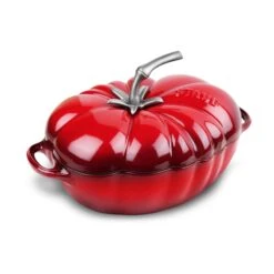 Staub 3-quart Cherry Red Cast Iron Tomato Cocotte