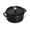 Staub 4-quart Matte Black Round Dutch Oven -Zwilling Shop StaubCastIron4 quartRoundDutchOvenscopy de7c46d9 1397 4a83 9208 f780f6da9dc6