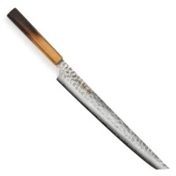 Takayuki Tsuchime Damascus Urushi 11.8" Sakimaru-Yanagiba 21 Takayuki Tsuchime Damascus Urushi 11.8" Sakimaru-Yanagiba -Zwilling Shop TakayukiTsuchimeDamascusUrushi11.8 inchSakimaru Yanagiba