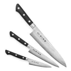 Tojiro Classic Damascus 3 Piece Knife Set 11 Tojiro Classic Damascus 3 Piece Knife Set -Zwilling Shop TojiroClassicDamascus3 pieceKnifeSet