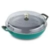 Staub 3.5-quart Turquoise Braiser With Glass Lid -Zwilling Shop Turquoise