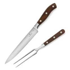 Victorinox Grand Maitre Wood 2 Piece Carving Set -Zwilling Shop VictorinoxGrandMaitreWood2PieceCarvingSet
