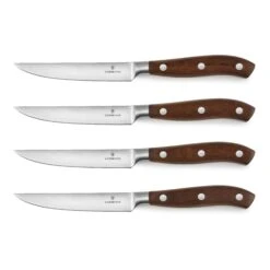 Victorinox Grand Maitre Wood 4 Piece Steak Knife Set -Zwilling Shop VictorinoxGrandMaitreWood4PieceSteakKnifeSet