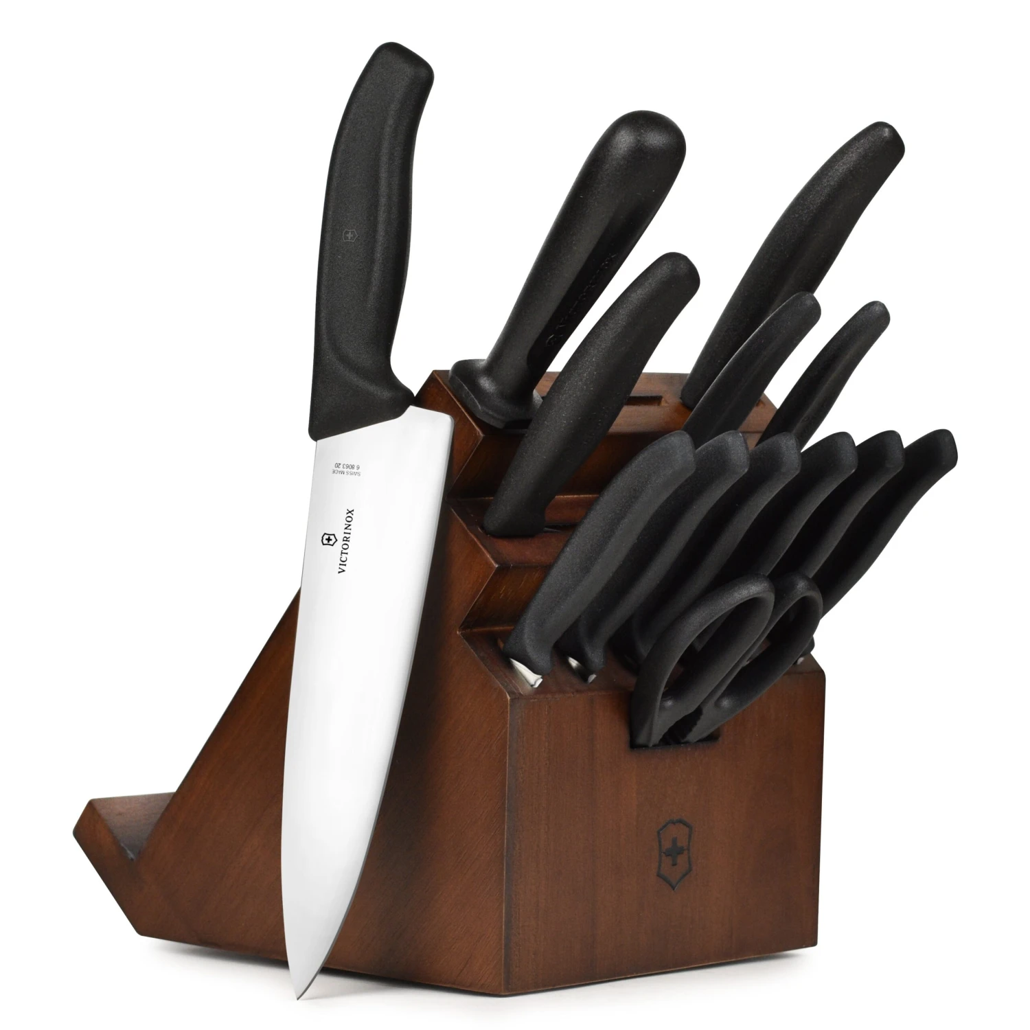 Victorinox Swiss Classic 14 Piece Walnut Swivel Knife Block Set 9 Victorinox Swiss Classic 14 Piece Walnut Swivel Knife Block Set - Image 7