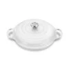 Le Creuset Signature Cast Iron 3.5-quart White Braiser