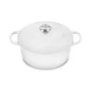 Le Creuset Signature Cast Iron 5.5-quart White Round Dutch Oven