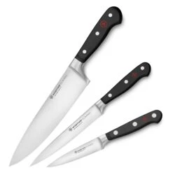 Wusthof Classic 3 Piece Knife Set -Zwilling Shop WusthofClassic3PieceKnifeSet 1120160301
