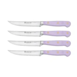 Wusthof Classic 4 Piece Purple Yam Steak Knife Set -Zwilling Shop WusthofClassicColor4PiecePurpleYamSteakKnifeSet 8f42d2bf 07d5 420b ad6a f0d19e333059