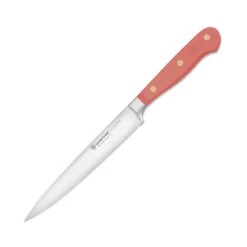 Wusthof Classic 6" Coral Peach Utility Knife -Zwilling Shop WusthofClassicColor6 inchCoralPeachUtilityKnife 539eb259 f345 412b a96d 90ccb3b80acc