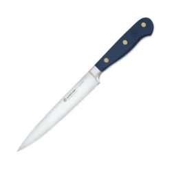 Wusthof Classic 6" Wild Blueberry Utility Knife -Zwilling Shop WusthofClassicColor6 inchWildBlueberryUtilityKnife