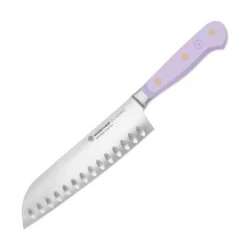 Wusthof Classic 7" Purple Yam Hollow Edge Santoku Knife -Zwilling Shop WusthofClassicColor7 inchPurpleYamHollowEdgeSantokuKnife ca6d8f36 7b9d 4a51 a370 ef6071c1b4ee