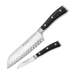 Wusthof Classic Ikon 2 Piece Asian Knife Set 12 Wusthof Classic Ikon 2 Piece Asian Knife Set -Zwilling Shop WusthofClassicIkon2PieceAsianKnifeSet