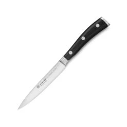 Wusthof Classic Ikon 4.5" Utility Knife -Zwilling Shop WusthofClassicIkon4.5 inchUtilityKnife