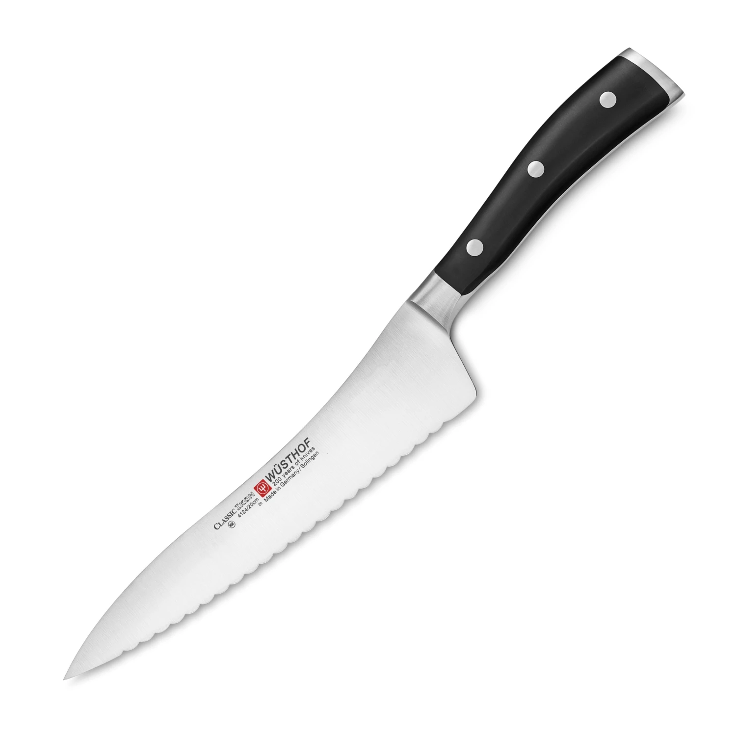 Wusthof Classic Ikon 8" Deli Knife 6 Wusthof Classic Ikon 8" Deli Knife - Image 4