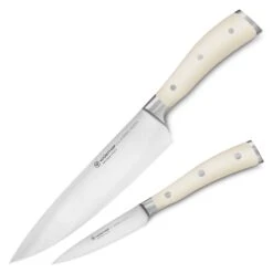 Wusthof Classic Ikon Creme 2 Piece Chef's & Paring Knife Set 12 Wusthof Classic Ikon Creme 2 Piece Chef's & Paring Knife Set -Zwilling Shop WusthofClassicIkonCreme2PieceChef s ParingKnifeSet