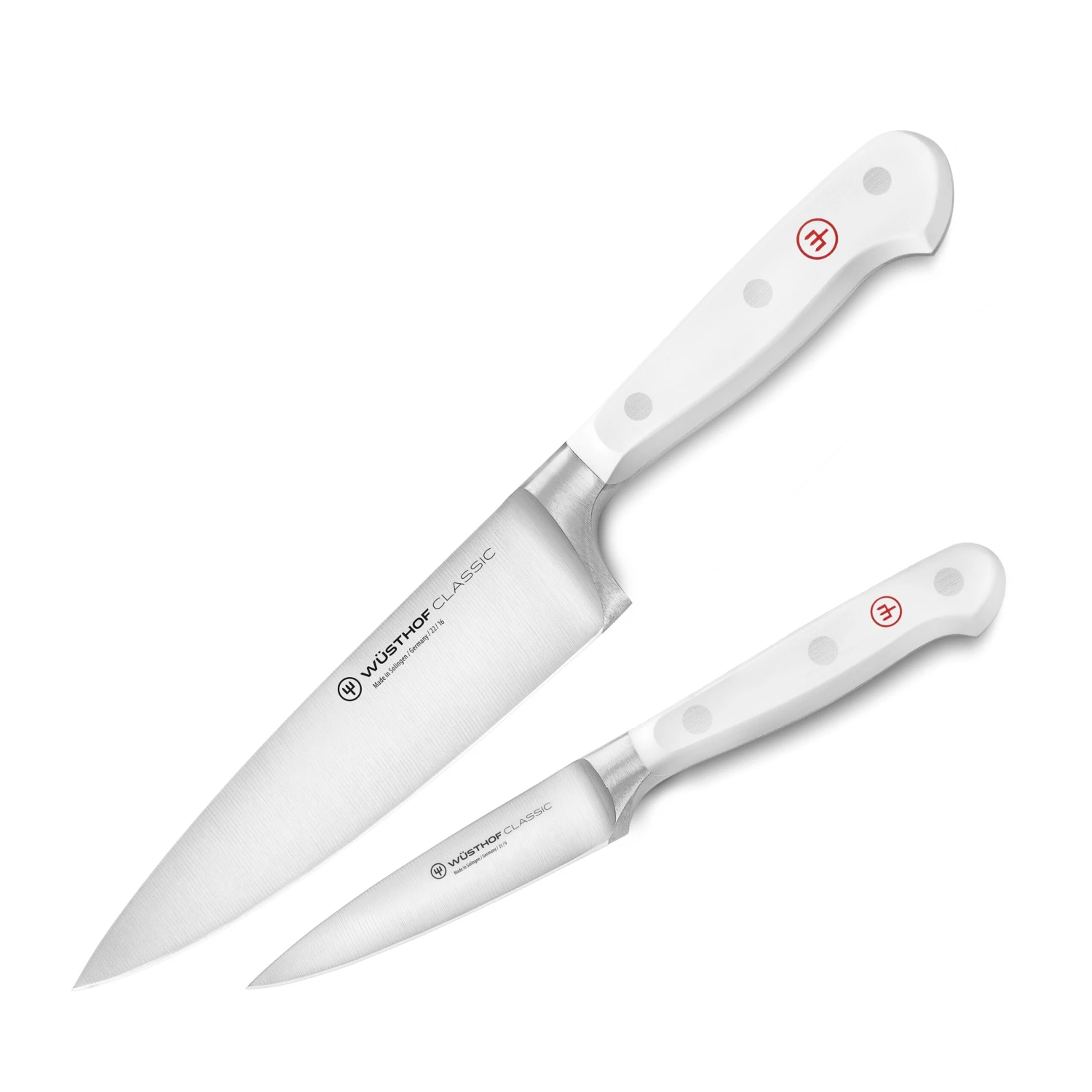 Wusthof Classic White 2 Piece Prep Knife Set 6 Wusthof Classic White 2 Piece Prep Knife Set - Image 4