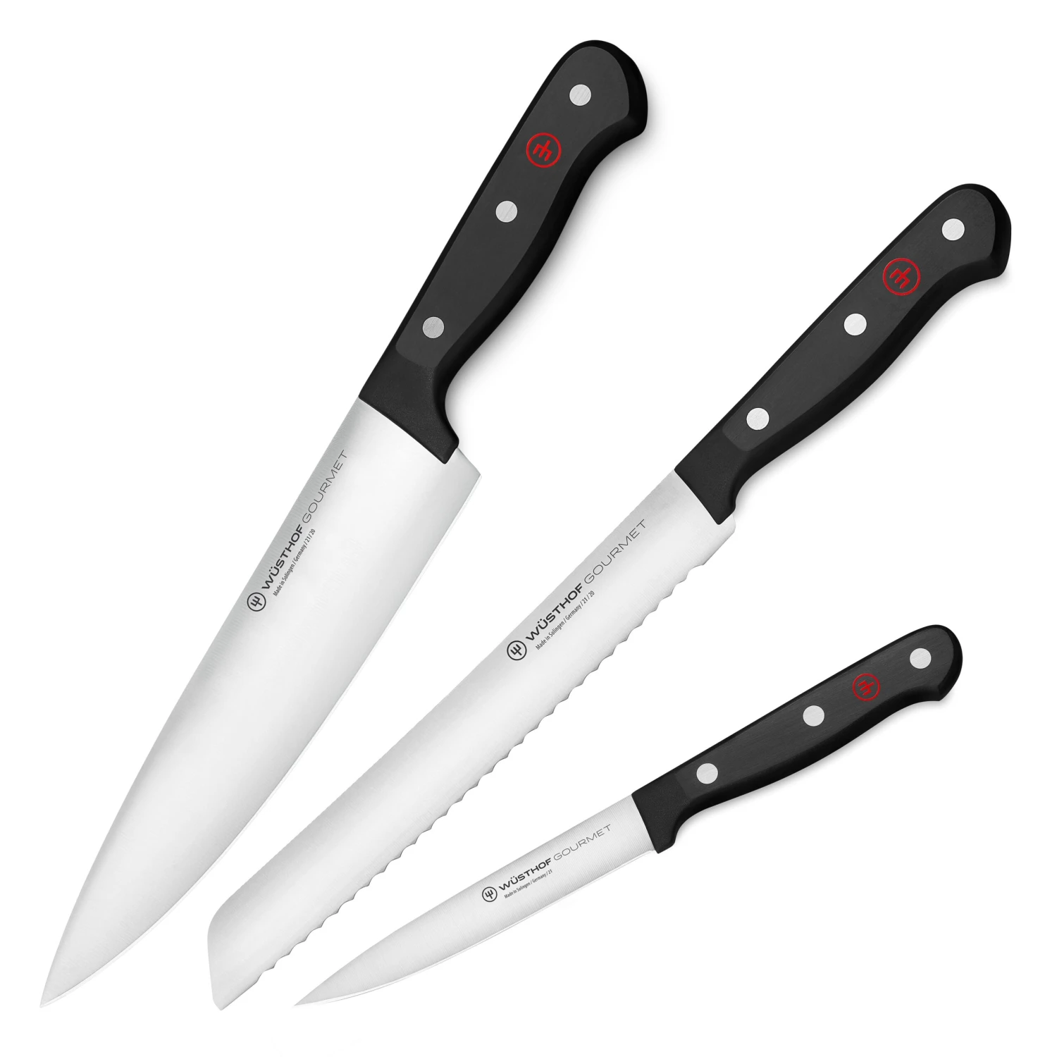 Wusthof Gourmet 3 Piece Knife Set 6 Wusthof Gourmet 3 Piece Knife Set - Image 4