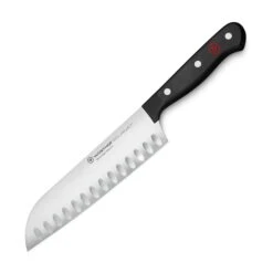 Wusthof Gourmet 7" Hollow Edge Santoku Knife -Zwilling Shop WusthofGourmet7 inchHollowEdgeSantokuKnife