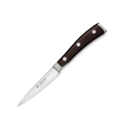 Wusthof Ikon Blackwood 3.5" Paring Knife -Zwilling Shop WusthofIkonBlackwood3.5 inchParingKnife