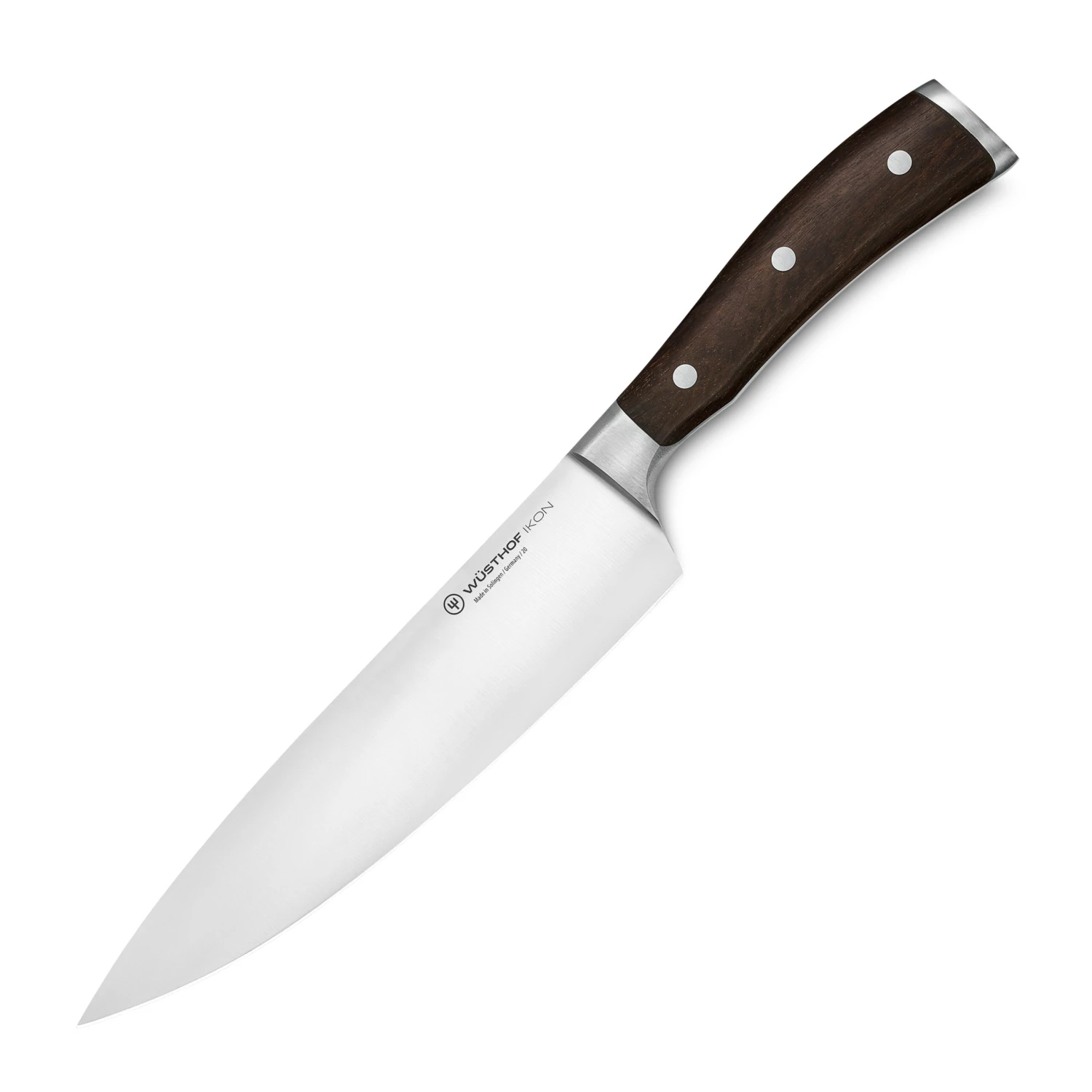 Wusthof Ikon Blackwood 8" Chef's Knife 6 Wusthof Ikon Blackwood 8" Chef's Knife - Image 4