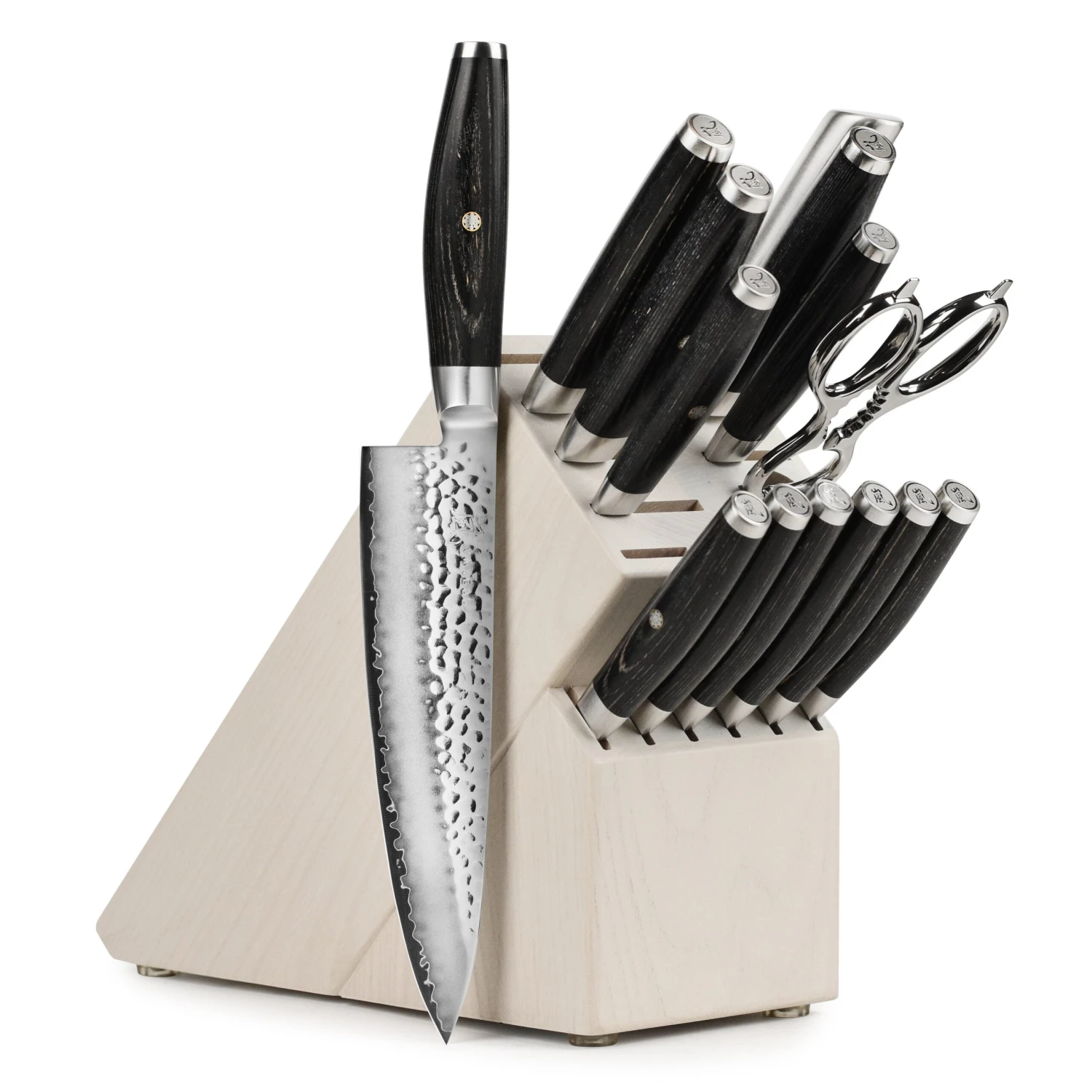 Yaxell Ketu SG2 15 Piece Gray Ash Knife Block Set 9 Yaxell Ketu SG2 15 Piece Gray Ash Knife Block Set - Image 7