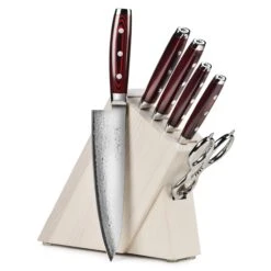 Yaxell Super Gou SG2 7 Piece Gray Ash Slim Knife Block Set 18 Yaxell Super Gou SG2 7 Piece Gray Ash Slim Knife Block Set -Zwilling Shop YaxellSuperGou7PieceGrayAshSlimKnifeBlockSet