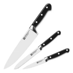 Zwilling Professional S 3 Piece Starter Knife Set -Zwilling Shop ZwillingProfessionalS3PieceStarterKnifeSet
