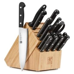 Zwilling Twin Gourmet 18 Piece Knife Block Set -Zwilling Shop ZwillingTwinGourmet18PieceKnifeBlockSet