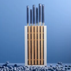 Wusthof Classic 8 Piece Wild Blueberry Knife Block Set
