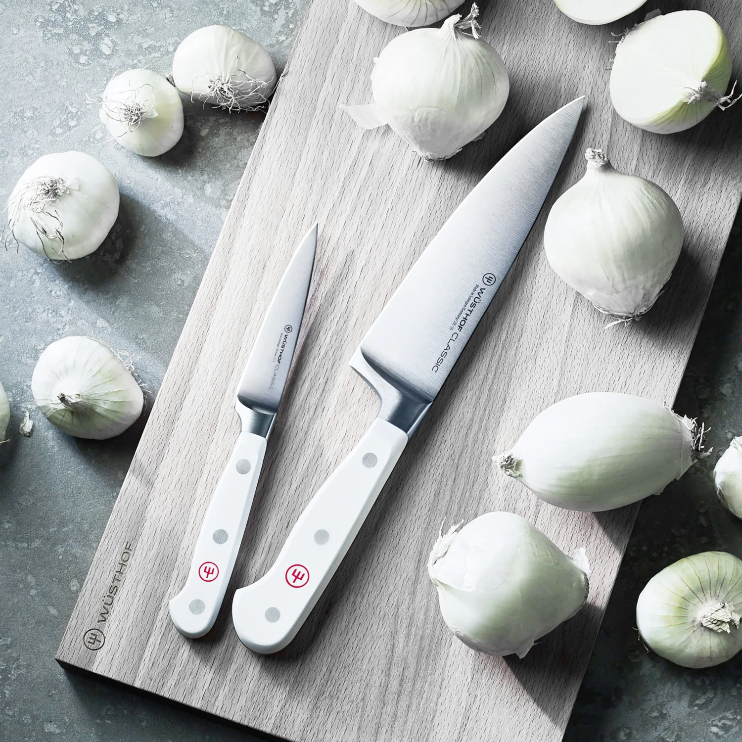 Wusthof Classic White 2 Piece Prep Knife Set 7 Wusthof Classic White 2 Piece Prep Knife Set - Image 5