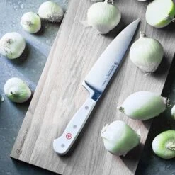 Wusthof Classic White 6" Chef's Knife 13 Wusthof Classic White 6" Chef's Knife -Zwilling Shop clw mood top 01 e3357cb8 eedc 43ca 82c0 243aa72af089