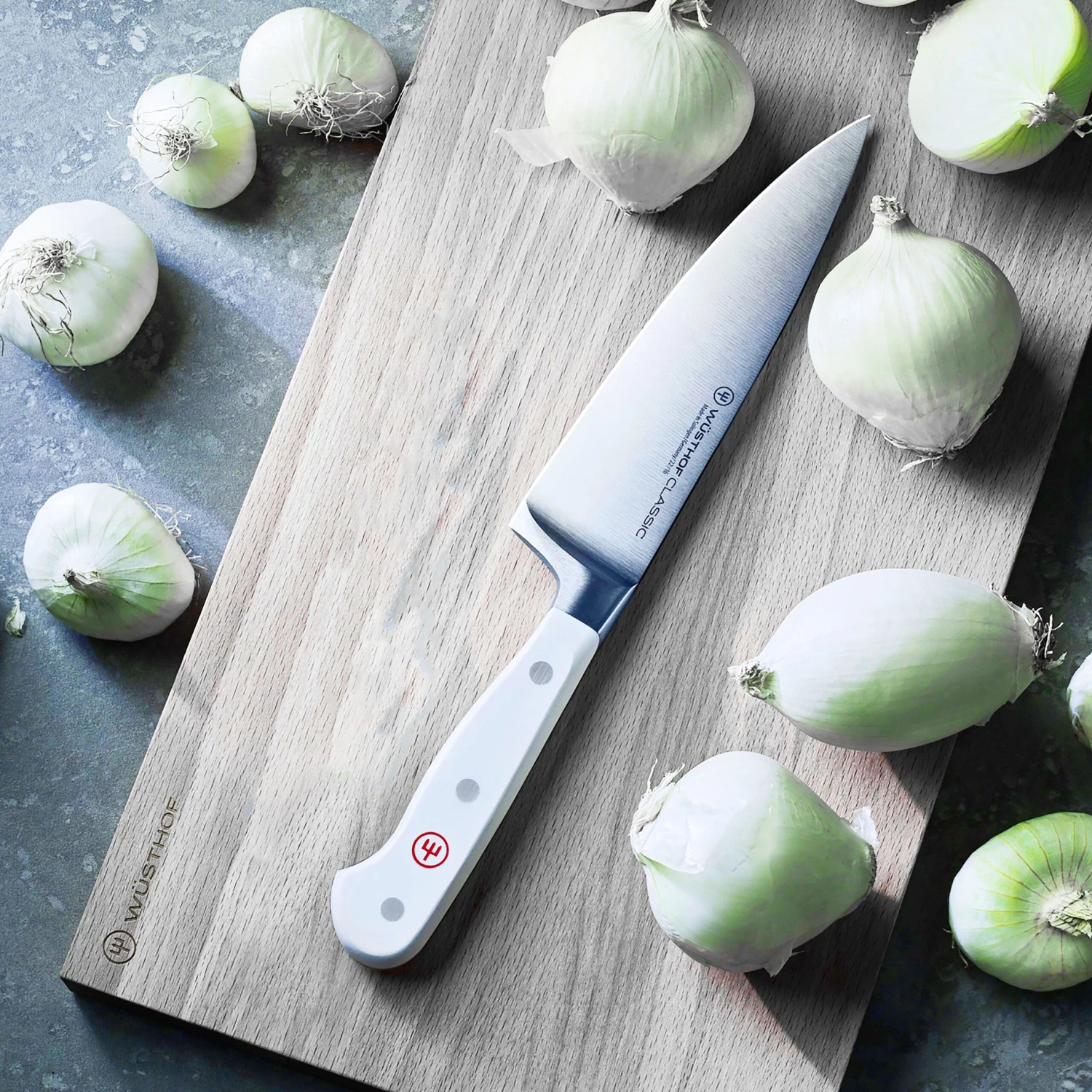 Wusthof Classic White 6" Chef's Knife 7 Wusthof Classic White 6" Chef's Knife - Image 5