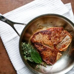 Demeyere Proline 11" Stainless Steel Fry Pan -Zwilling Shop demeyereatlantissteak 1 2f621563 719f 4817 8789 eb790f4d97aa