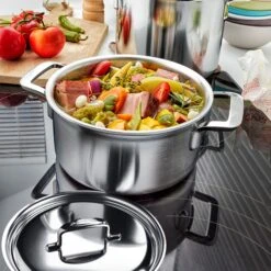 Demeyere 5-Plus 9-quart Stainless Steel Dutch Oven -Zwilling Shop demeyereintense9 ef7c40ac c57e 4b2e 9713 27072a04c45a