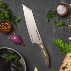 Messermeister Carbon 8" Chef's Knife -Zwilling Shop italian food 6 92b1397b c7ae 4bed 971e 99de390f092f